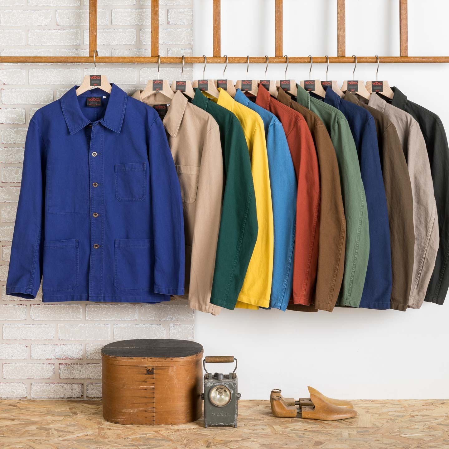 VETRA Workwear Jacket in organic cotton twill fabric 1C/5C
