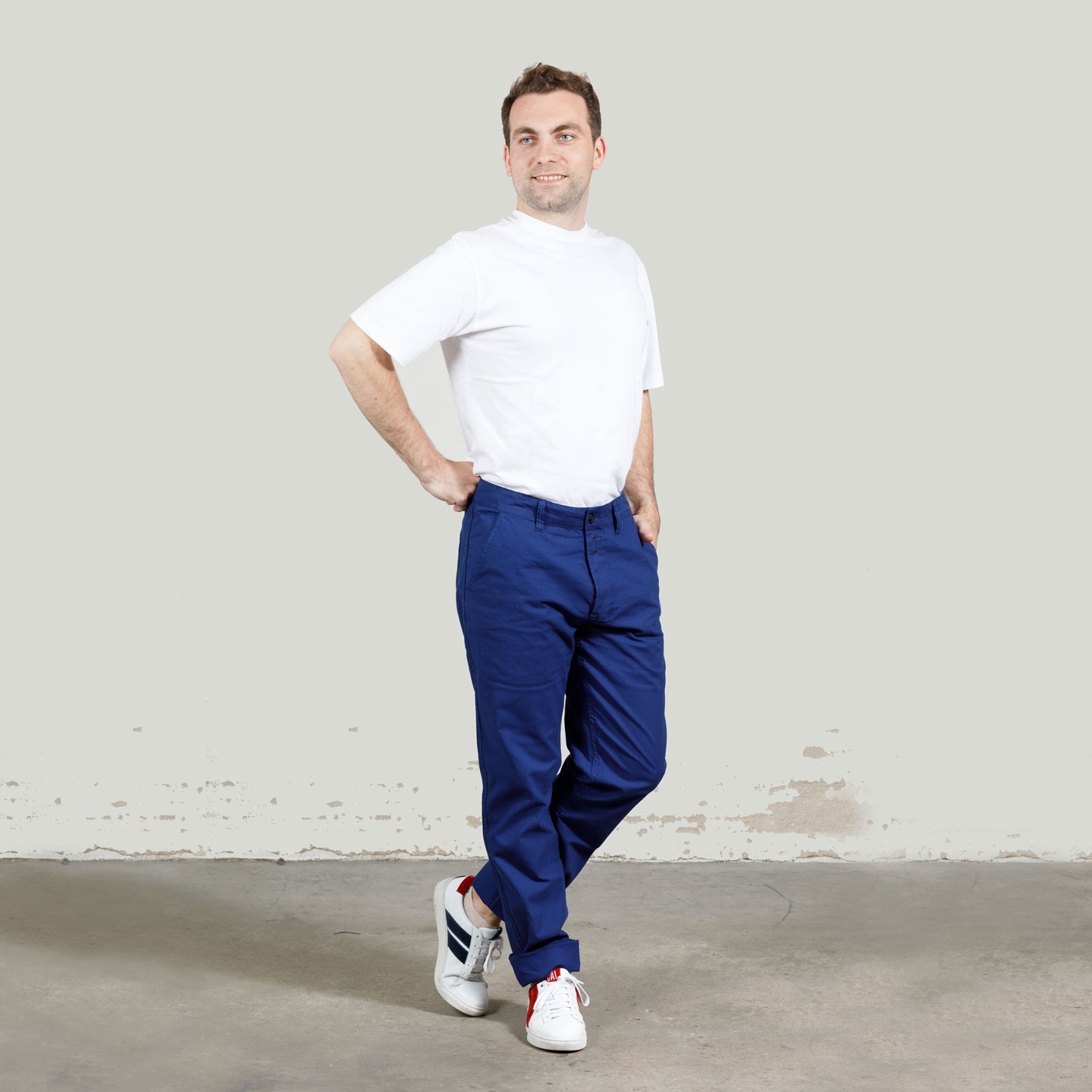 Vetra Workwear Trousers - Washed Navy – The Modern Draper